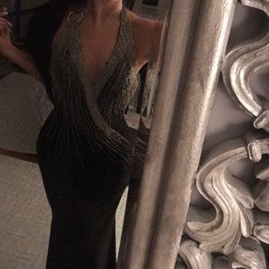 Naomi’s long fancy prom or wedding dress